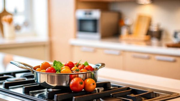 10 avantages du poêle en inox pour une cuisine saine et économique
