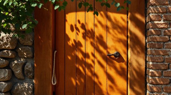 5 astuces pour renforcer l'isolation d'une porte d'entrée en bois