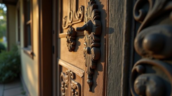 Comment isoler efficacement une vieille porte d'entrée en bois ?